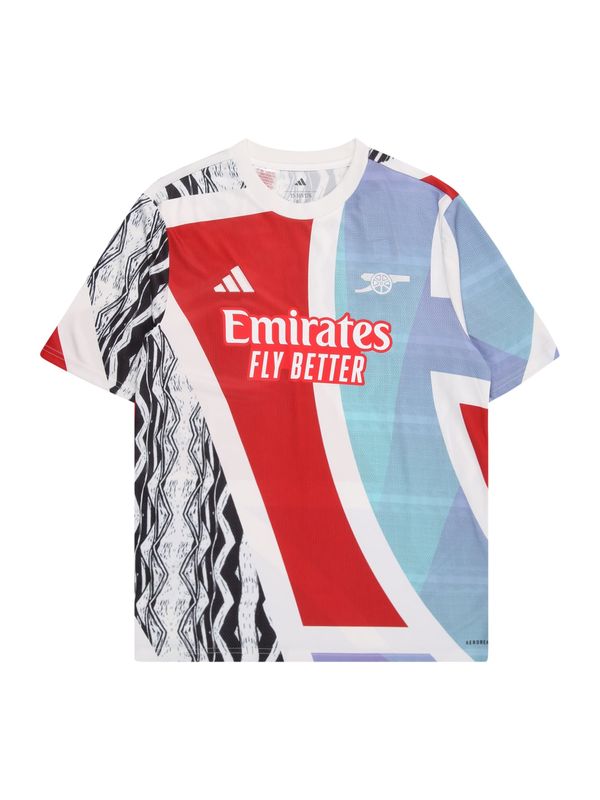 ADIDAS PERFORMANCE ADIDAS PERFORMANCE Funkcionalna majica 'AFC PRESHI'  svetlo modra / rdeča / črna / bela