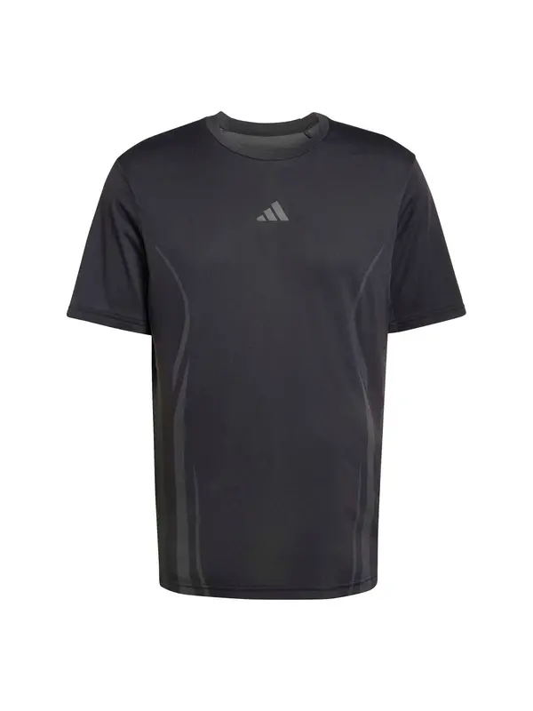 ADIDAS PERFORMANCE ADIDAS PERFORMANCE Funkcionalna majica 'AIRCHILL'  temno siva / črna