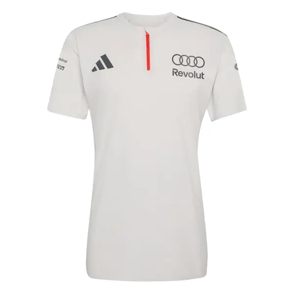 ADIDAS PERFORMANCE ADIDAS PERFORMANCE Funkcionalna majica 'Audi Revolut Formula One Team Engineers & Marketing'  antracit / črna / bela