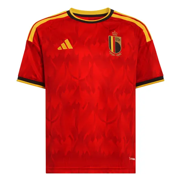 ADIDAS PERFORMANCE ADIDAS PERFORMANCE Funkcionalna majica 'Belgium 26 Home Kids'  rumena / rdeča / črna