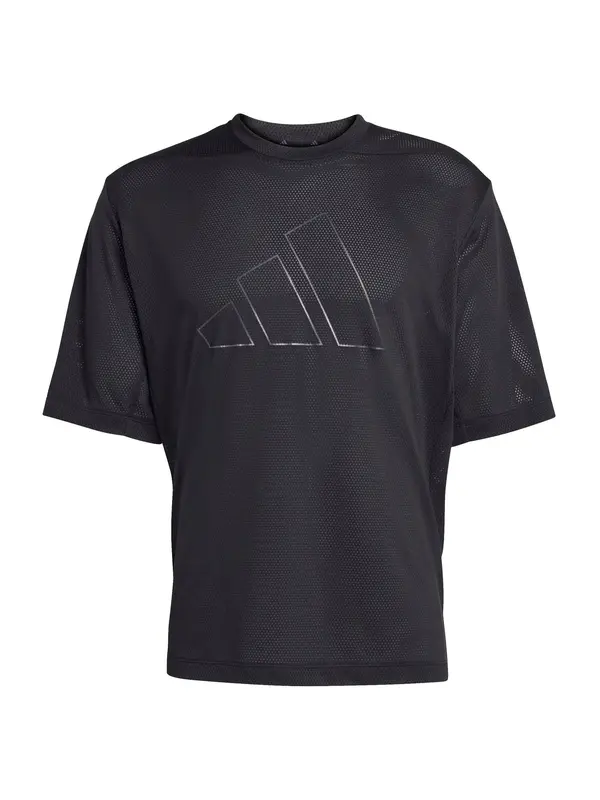 ADIDAS PERFORMANCE ADIDAS PERFORMANCE Funkcionalna majica  črna / srebrna