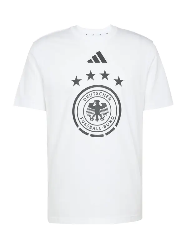 ADIDAS PERFORMANCE ADIDAS PERFORMANCE Funkcionalna majica 'DFB DNA GR'  črna / bela