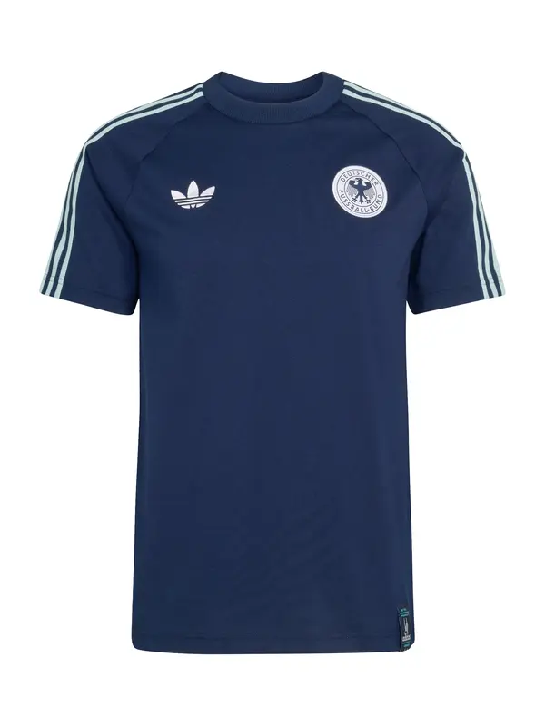 ADIDAS PERFORMANCE ADIDAS PERFORMANCE Funkcionalna majica 'DFB'  mornarska / voda / bela
