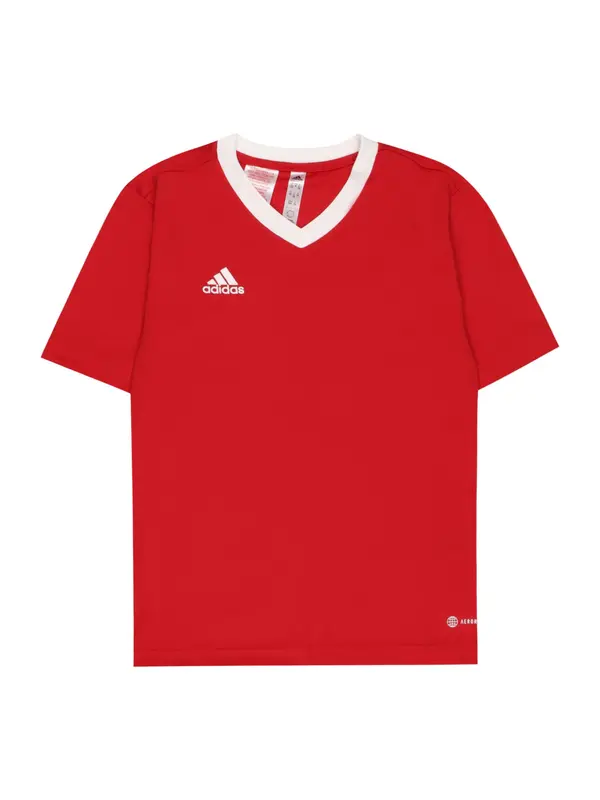 ADIDAS PERFORMANCE ADIDAS PERFORMANCE Funkcionalna majica 'Entrada 22'  ognjeno rdeča / bela