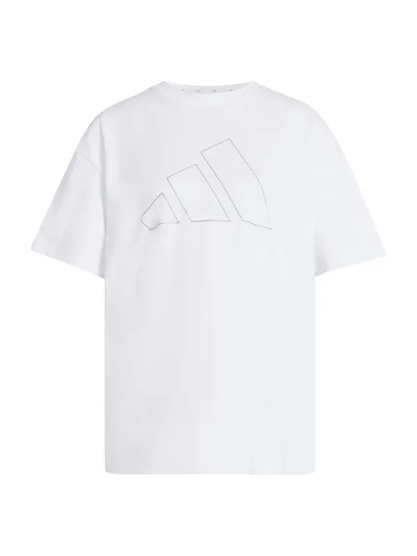 ADIDAS PERFORMANCE ADIDAS PERFORMANCE Funkcionalna majica 'ESS'  siva / bela