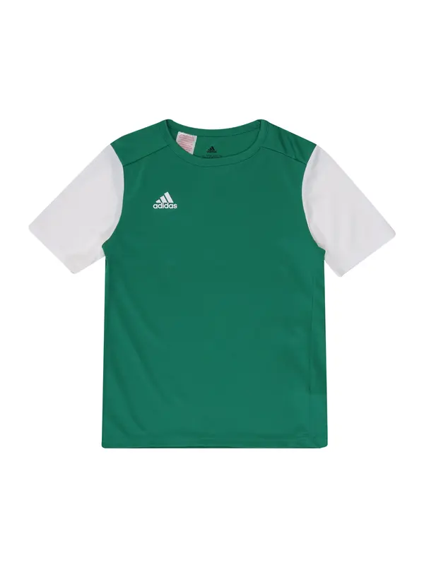 ADIDAS PERFORMANCE ADIDAS PERFORMANCE Funkcionalna majica 'Estro 19'  temno zelena / bela