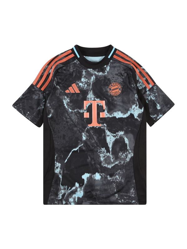 ADIDAS PERFORMANCE ADIDAS PERFORMANCE Funkcionalna majica 'FC Bayern 24/25 Away'  siva / meta / oranžna / črna