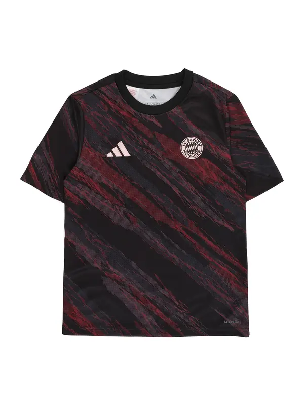 ADIDAS PERFORMANCE ADIDAS PERFORMANCE Funkcionalna majica 'FC Bayern 25/26 Pre-Match'  bež / temno siva / rubin rdeča / črna