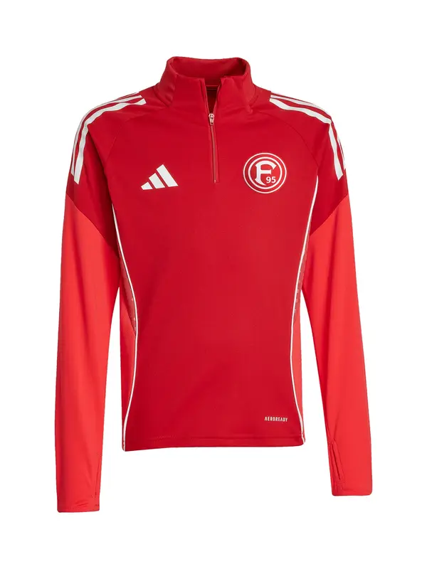 ADIDAS PERFORMANCE ADIDAS PERFORMANCE Funkcionalna majica 'Fortuna Düsseldorf'  rdeča / bela