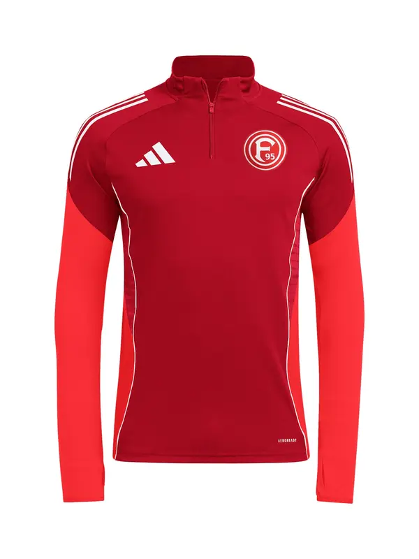 ADIDAS PERFORMANCE ADIDAS PERFORMANCE Funkcionalna majica 'Fortuna Düsseldorf'  rdeča / bela