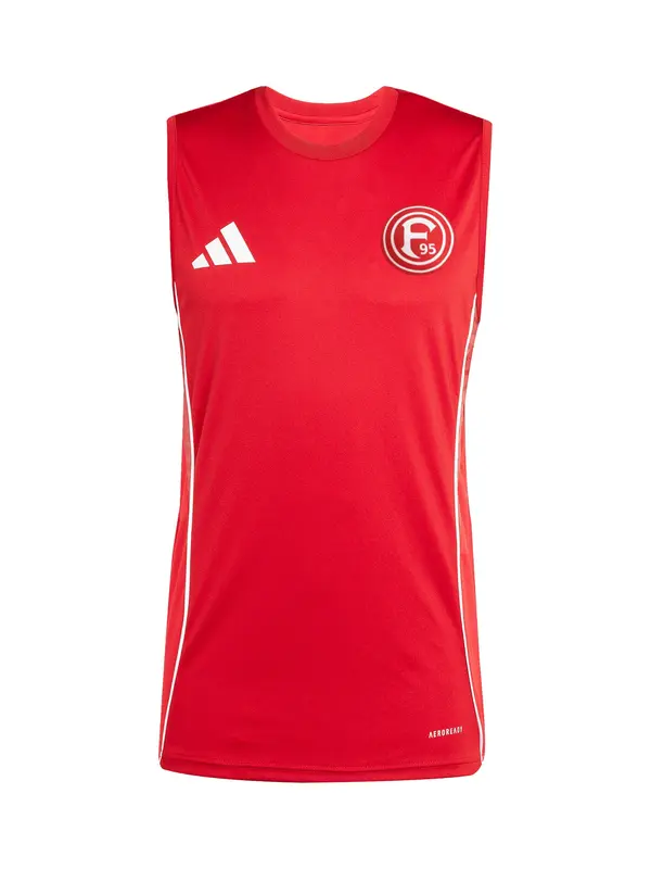 ADIDAS PERFORMANCE ADIDAS PERFORMANCE Funkcionalna majica 'Fortuna Düsseldorf'  rdeča / bela