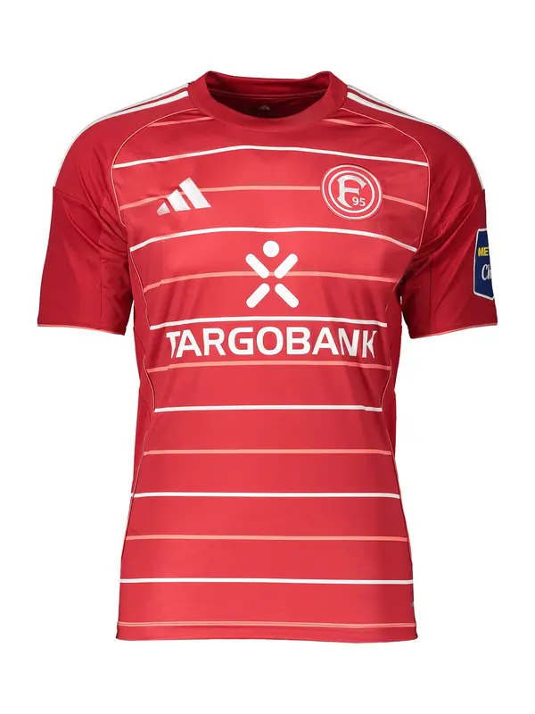 ADIDAS PERFORMANCE ADIDAS PERFORMANCE Funkcionalna majica 'Fortuna Düsseldorf'  rdeča / bela