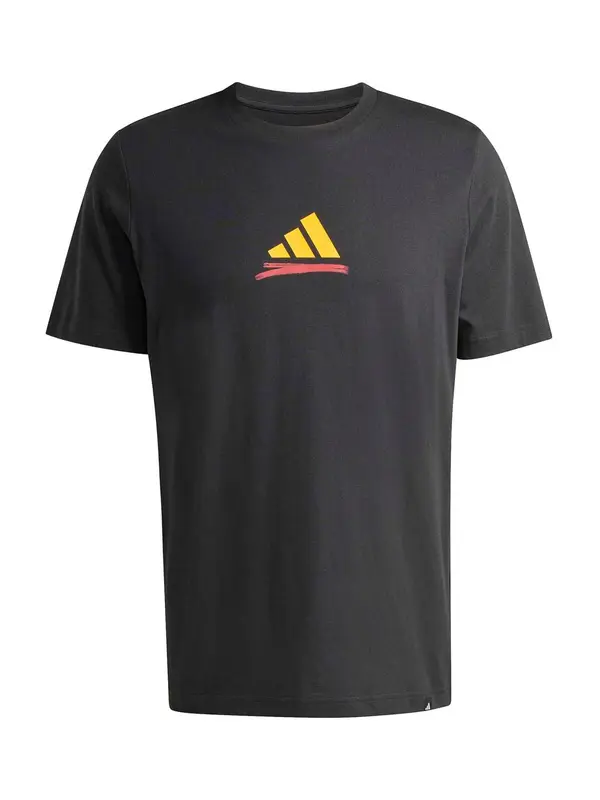 ADIDAS PERFORMANCE ADIDAS PERFORMANCE Funkcionalna majica 'GER TLSTR'  temno rumena / živo rdeča / črna