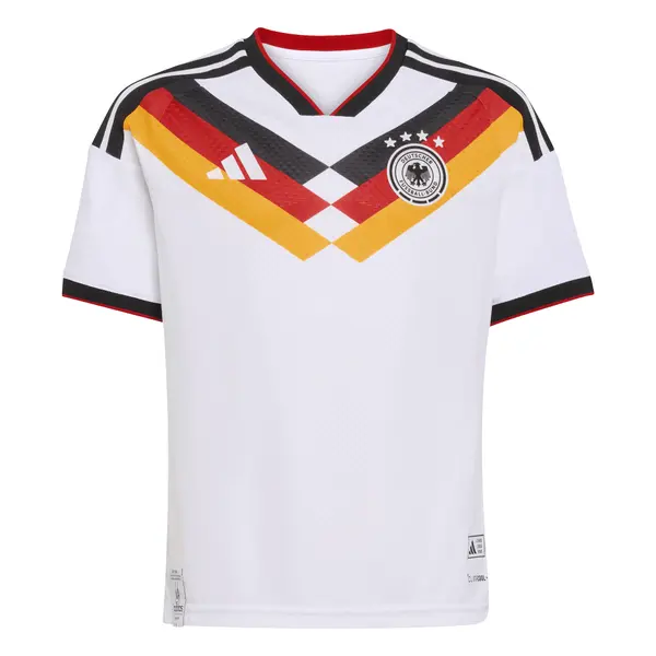 ADIDAS PERFORMANCE ADIDAS PERFORMANCE Funkcionalna majica 'Germany 26 Home Authentic Kids'  zlato-rumena / rdeča / črna / bela