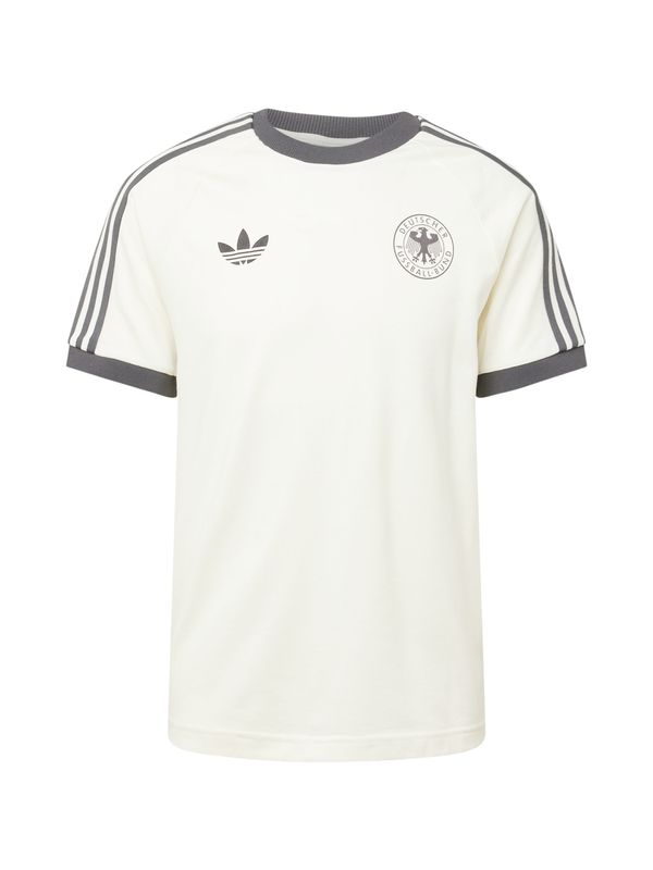 ADIDAS PERFORMANCE ADIDAS PERFORMANCE Funkcionalna majica 'Germany Adicolor Classics 3-Stripes'  črna / bela