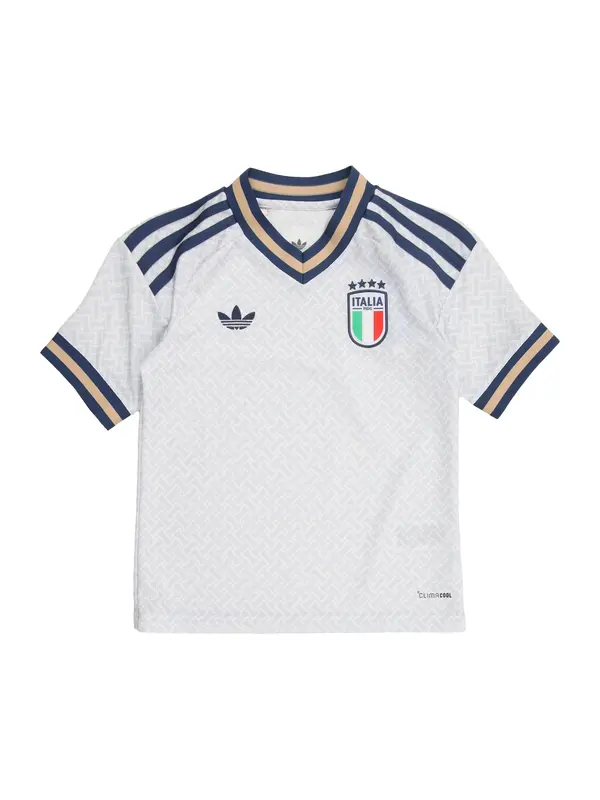 ADIDAS PERFORMANCE ADIDAS PERFORMANCE Funkcionalna majica 'Italy 26 Away'  bež / mornarska / svetlo siva / bela