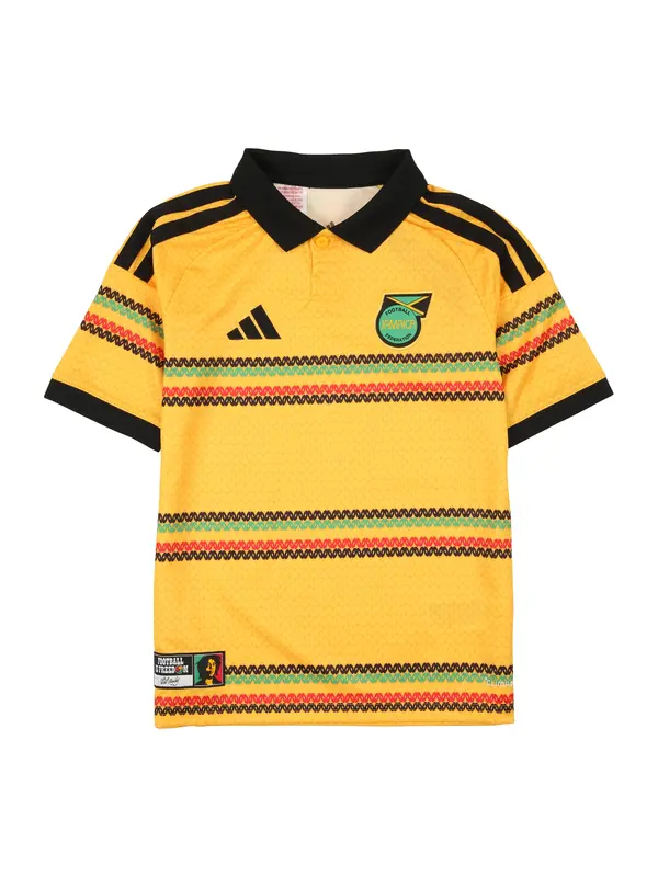 ADIDAS PERFORMANCE ADIDAS PERFORMANCE Funkcionalna majica 'JFF H JSY'  rumena / zelena / črna