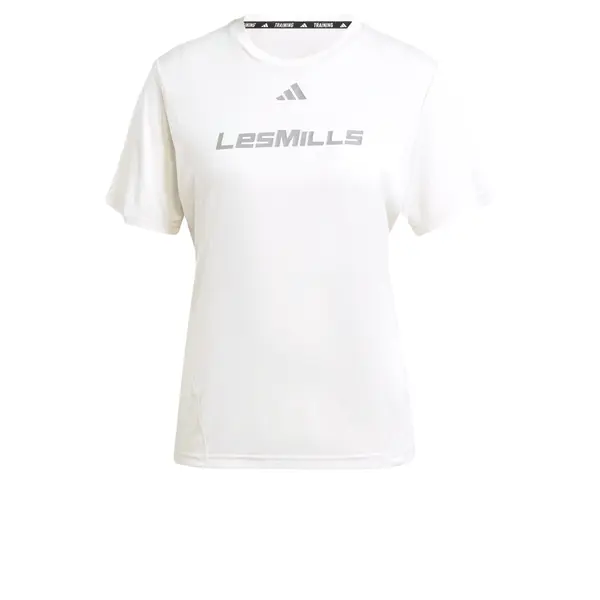 ADIDAS PERFORMANCE ADIDAS PERFORMANCE Funkcionalna majica 'Les Mills'  siva / bela