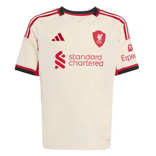 ADIDAS PERFORMANCE ADIDAS PERFORMANCE Funkcionalna majica 'Liverpool FC 25/26'  temno rdeča / črna / volneno bela