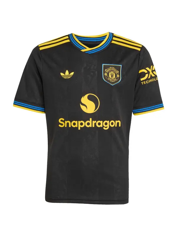 ADIDAS PERFORMANCE ADIDAS PERFORMANCE Funkcionalna majica 'Manchester United 25/26'  modra / rumena / črna