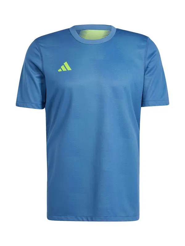 ADIDAS PERFORMANCE ADIDAS PERFORMANCE Funkcionalna majica  modra / neonsko zelena