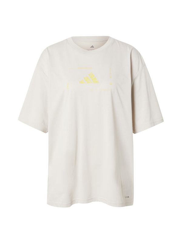 ADIDAS PERFORMANCE ADIDAS PERFORMANCE Funkcionalna majica  oker / svetlo siva