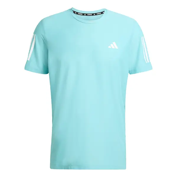 ADIDAS PERFORMANCE ADIDAS PERFORMANCE Funkcionalna majica 'Own The Run'  voda / bela