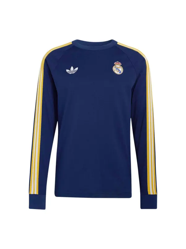 ADIDAS PERFORMANCE ADIDAS PERFORMANCE Funkcionalna majica 'REAL'  temno modra / rumena / bela