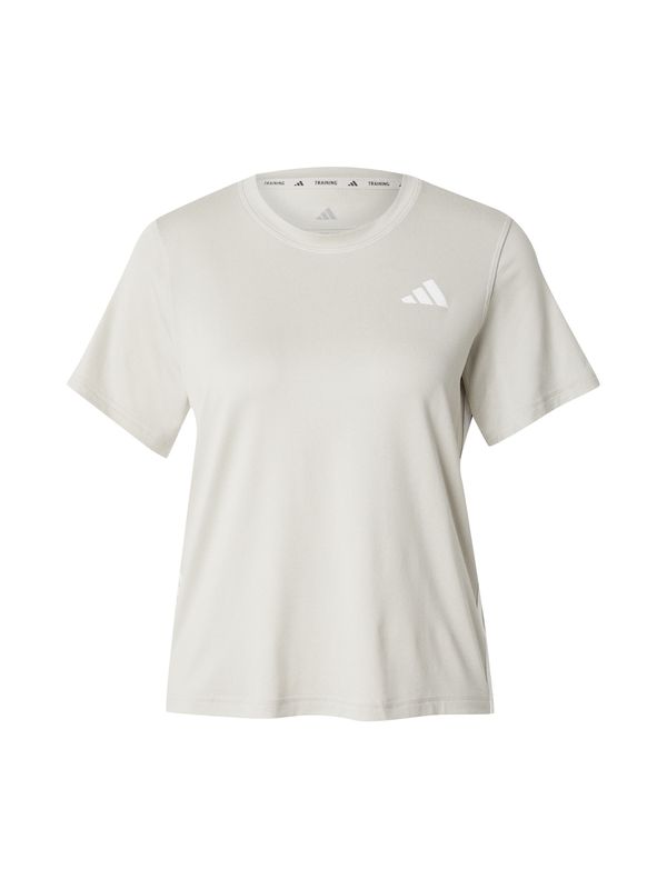 ADIDAS PERFORMANCE ADIDAS PERFORMANCE Funkcionalna majica  svetlo siva / bela