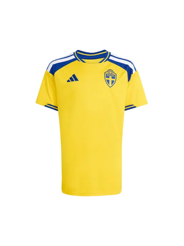 ADIDAS PERFORMANCE ADIDAS PERFORMANCE Funkcionalna majica 'Sweden 26 Home Kids'  modra / rumena / bela