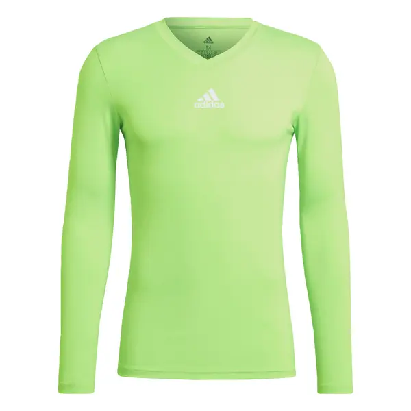 ADIDAS PERFORMANCE ADIDAS PERFORMANCE Funkcionalna majica 'Team Base'  neonsko zelena / bela