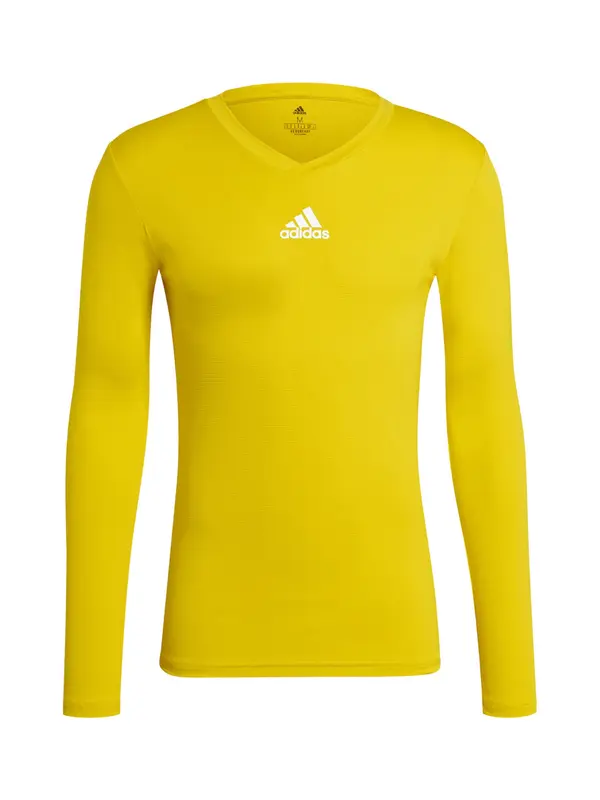 ADIDAS PERFORMANCE ADIDAS PERFORMANCE Funkcionalna majica 'Team Base'  rumena / bela