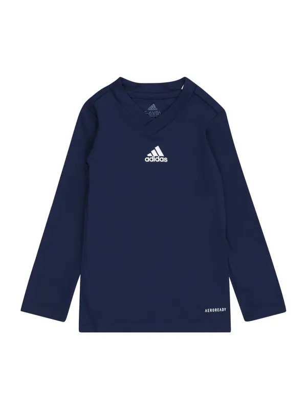ADIDAS PERFORMANCE ADIDAS PERFORMANCE Funkcionalna majica 'Team Base'  temno modra / bela