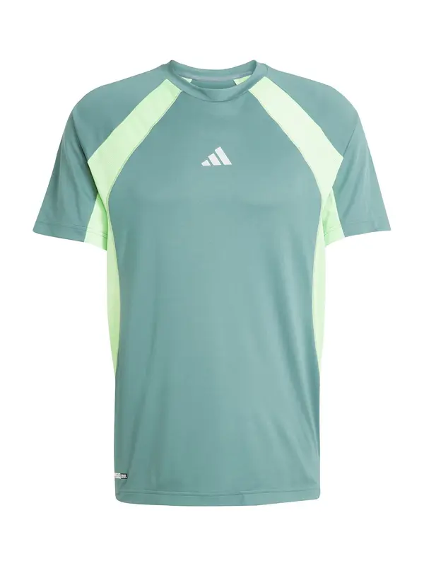 ADIDAS PERFORMANCE ADIDAS PERFORMANCE Funkcionalna majica 'Tech App'  zelena / svetlo zelena / bela