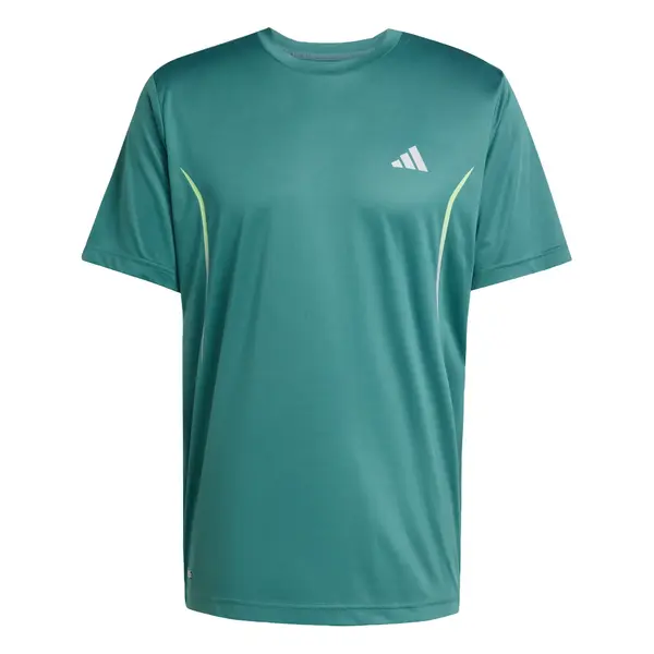 ADIDAS PERFORMANCE ADIDAS PERFORMANCE Funkcionalna majica 'Tech Appare'  srebrno-siva / zelena / limeta
