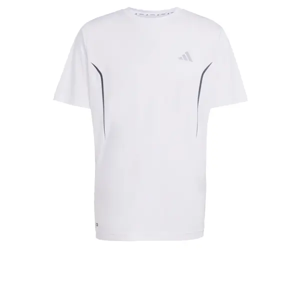 ADIDAS PERFORMANCE ADIDAS PERFORMANCE Funkcionalna majica 'Tech Apparel'  svetlo siva / črna / bela