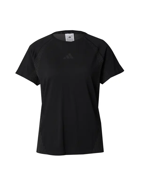 ADIDAS PERFORMANCE ADIDAS PERFORMANCE Funkcionalna majica  temno siva / črna