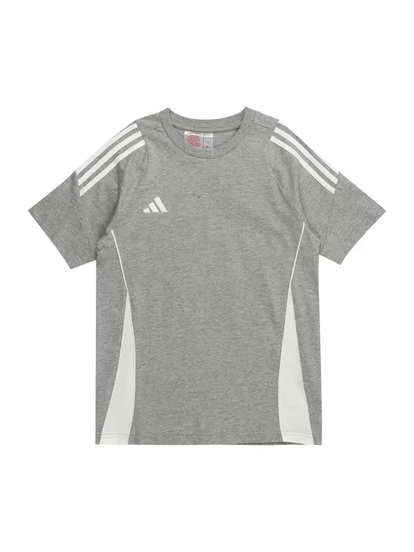 ADIDAS PERFORMANCE ADIDAS PERFORMANCE Funkcionalna majica 'TIRO24'  siva / bela