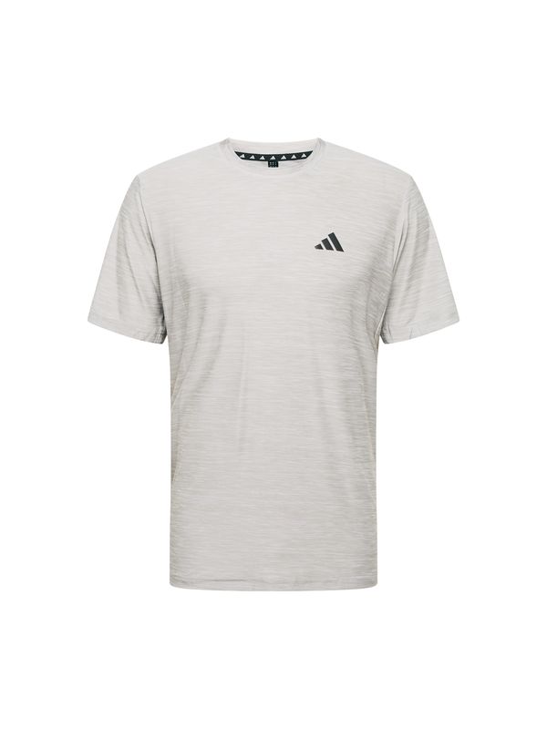 ADIDAS PERFORMANCE ADIDAS PERFORMANCE Funkcionalna majica 'Train Essentials'  pegasto siva / črna