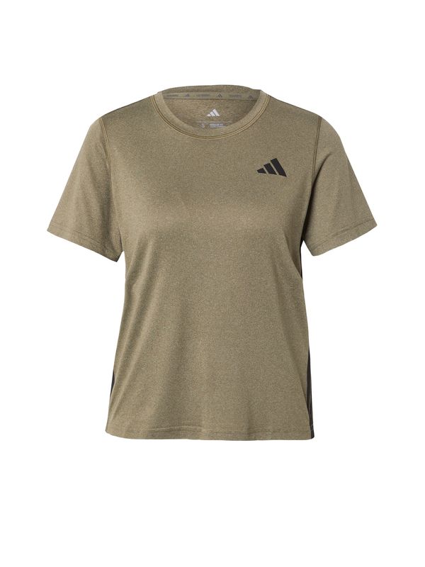 ADIDAS PERFORMANCE ADIDAS PERFORMANCE Funkcionalna majica  večbarvno zelena / črna