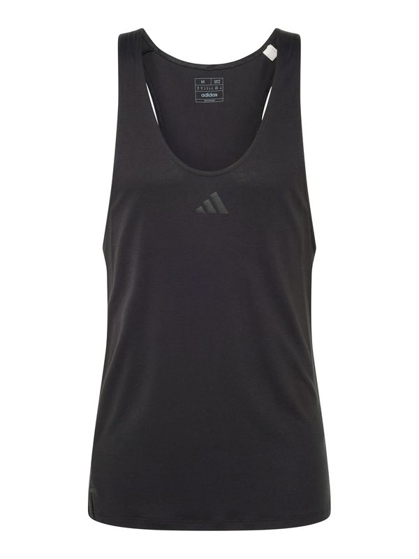 ADIDAS PERFORMANCE ADIDAS PERFORMANCE Funkcionalna majica 'Workout Stringer'  črna