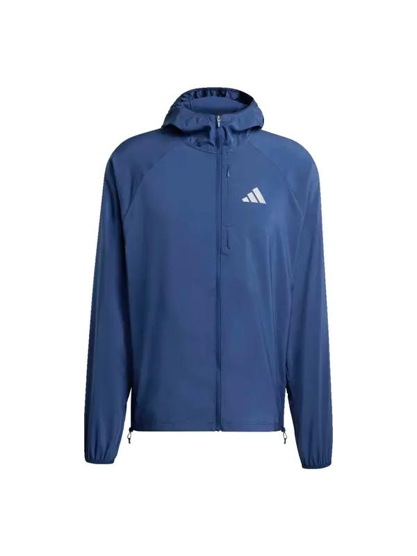 ADIDAS PERFORMANCE ADIDAS PERFORMANCE Jakna za trening 'Adi365 Running Essentials'  modra / srebrno-siva