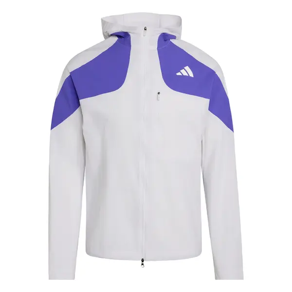 ADIDAS PERFORMANCE ADIDAS PERFORMANCE Jakna za trening 'Adizero'  vijolično modra / bela