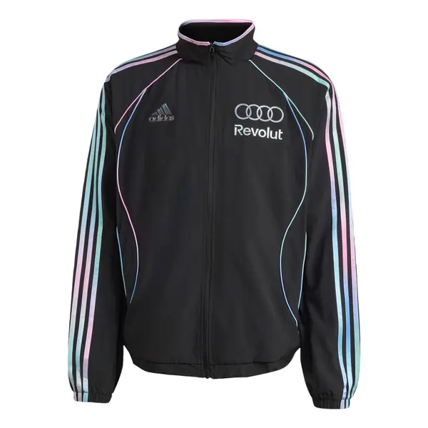 ADIDAS PERFORMANCE ADIDAS PERFORMANCE Jakna za trening 'Audi Revolut F1 Team Teamgeist'  voda / lila / rosé / črna