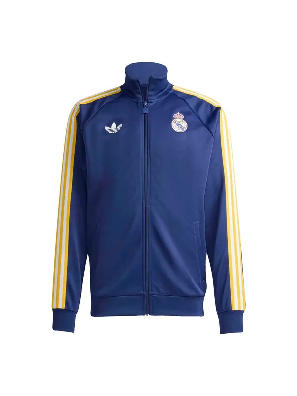 ADIDAS PERFORMANCE ADIDAS PERFORMANCE Jakna za trening 'Real'  temno modra / rumena / bela