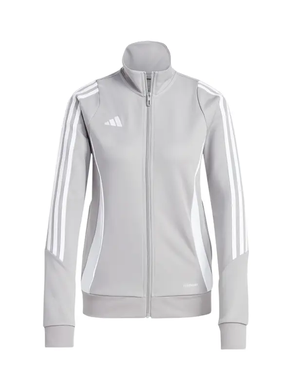 ADIDAS PERFORMANCE ADIDAS PERFORMANCE Jakna za trening 'Tiro 24'  svetlo siva / bela