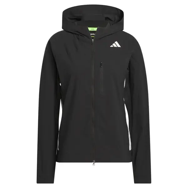 ADIDAS PERFORMANCE ADIDAS PERFORMANCE Športna jakna 'ADIZERO''  črna / bela