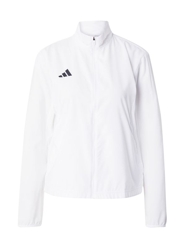 Adidas ADIDAS PERFORMANCE Športna jakna 'Adizero Essentials'  črna / bela