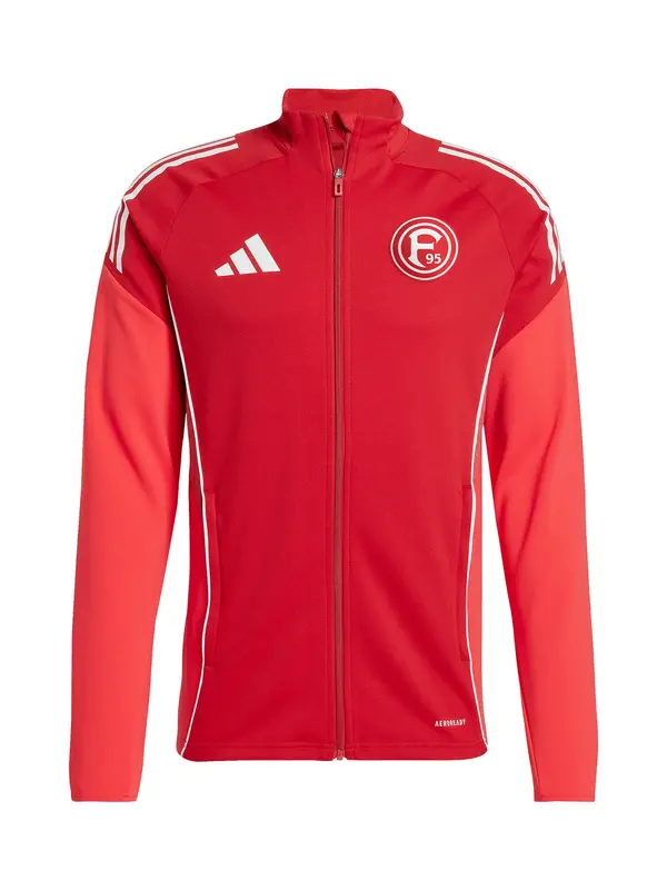 ADIDAS PERFORMANCE ADIDAS PERFORMANCE Športna jakna 'Fortuna Düsseldorf'  rdeča / bela