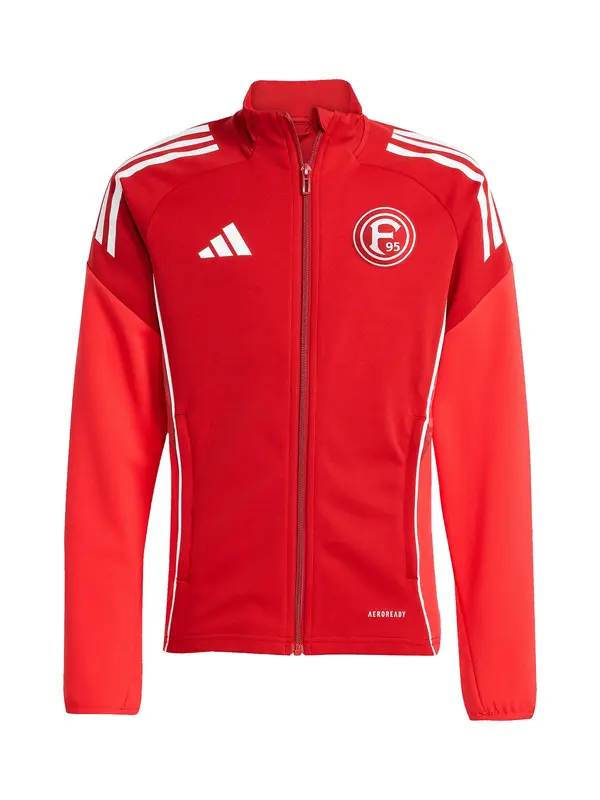 ADIDAS PERFORMANCE ADIDAS PERFORMANCE Športna jakna 'Fortuna Düsseldorf'  rdeča / bela